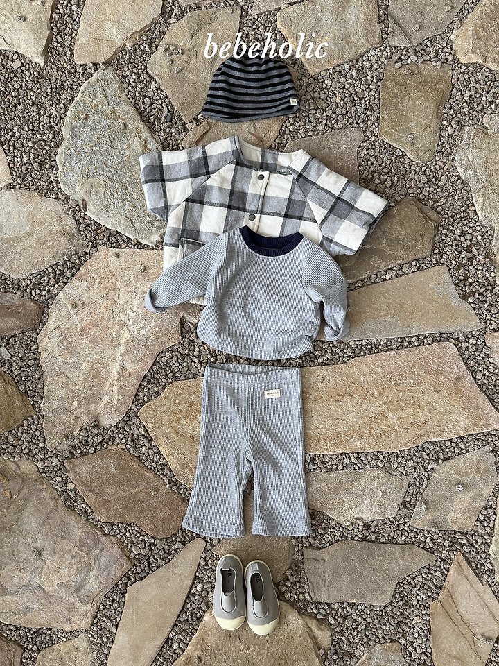 Bebe Holic - Korean Baby Fashion - #babyfashion - Pepper Shirring Set - 2