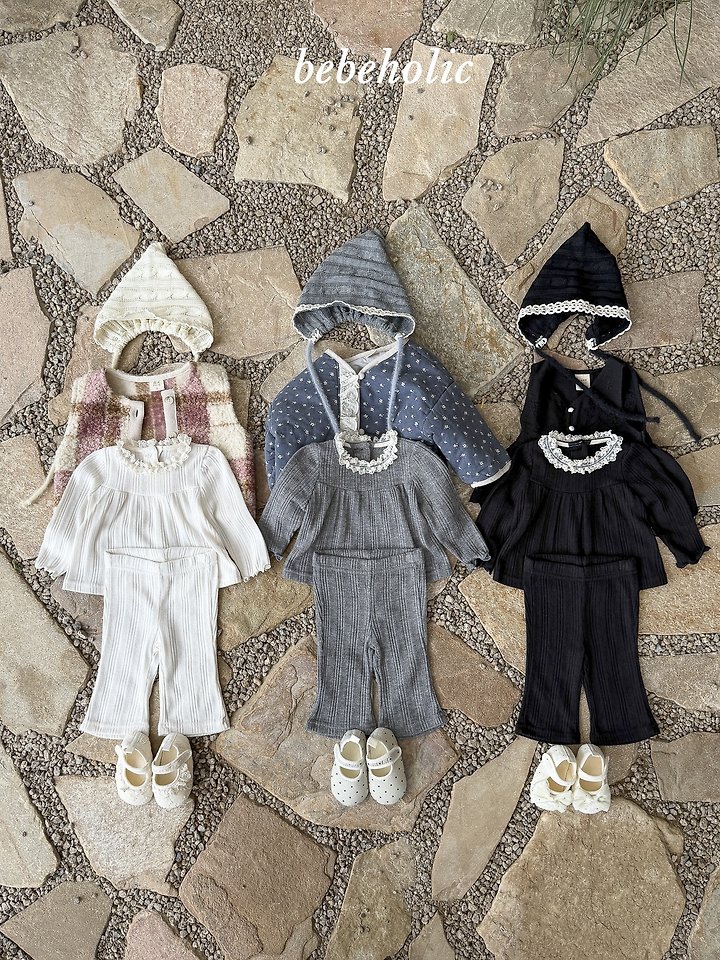 Bebe Holic - Korean Baby Fashion - #babyfashion - Morning Shirring Set