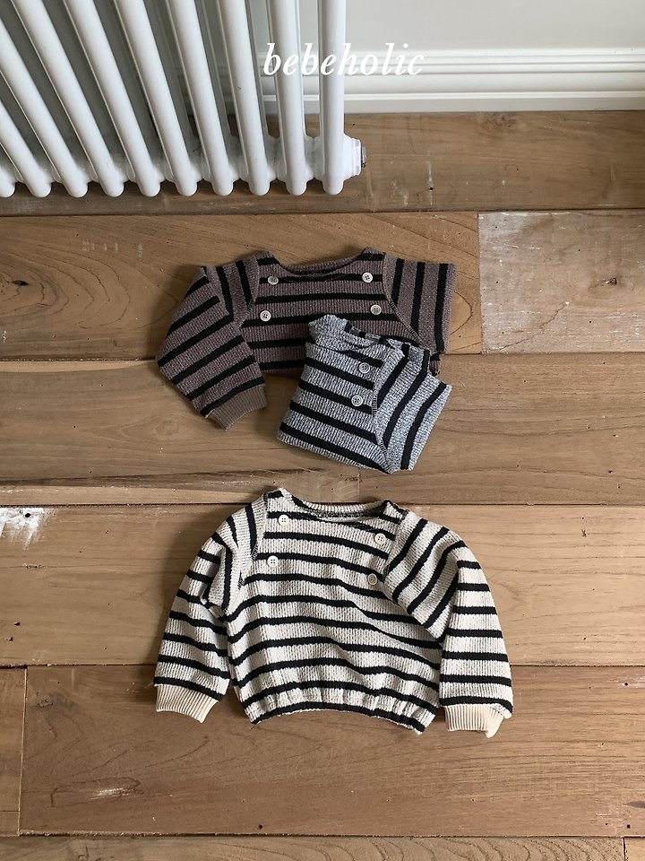 Bebe Holic - Korean Baby Fashion - #babyfashion - Wool Def Sweatshirt - 8