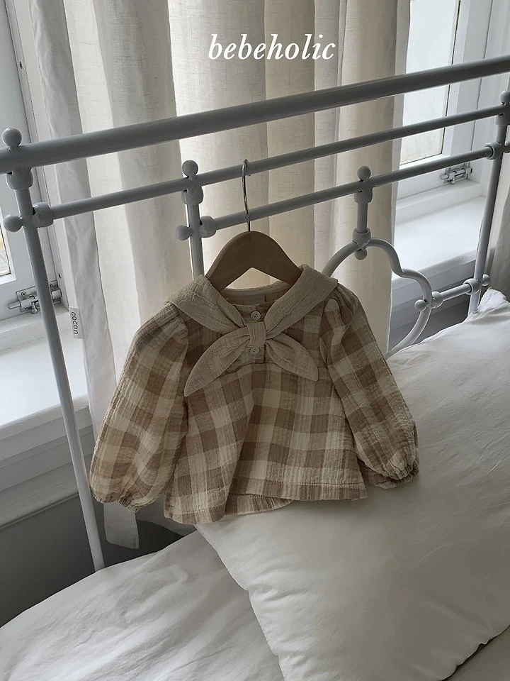 Bebe Holic - Korean Baby Fashion - #babyfever - Melly Cape Blouse - 7