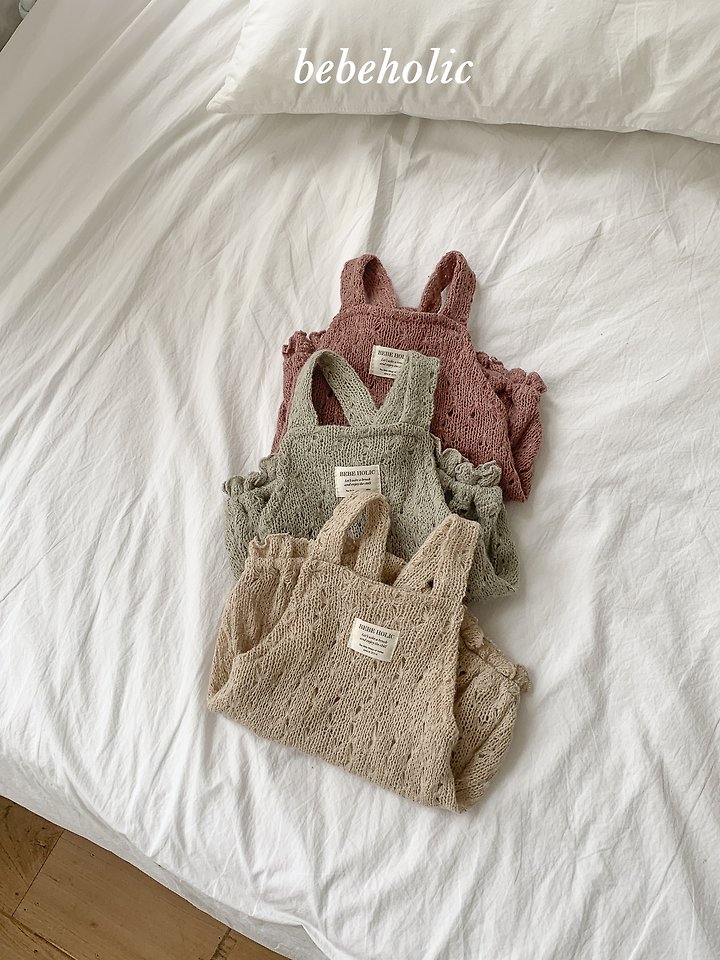 Bebe Holic - Korean Baby Fashion - #babyfever - Honey Knit Suit - 7