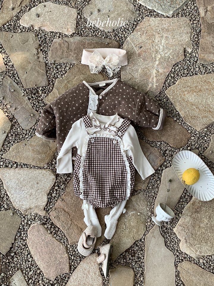 Bebe Holic - Korean Baby Fashion - #babyfever - Petit Suspender Suit - 3