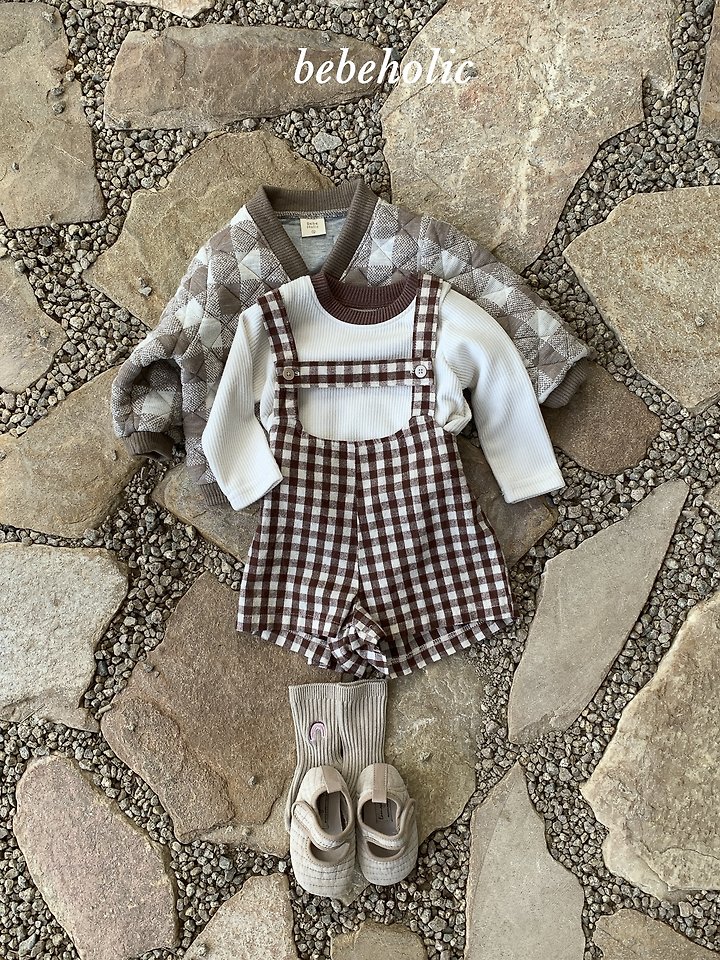 Bebe Holic - Korean Baby Fashion - #babyfever - Aco Suspender Pants - 2