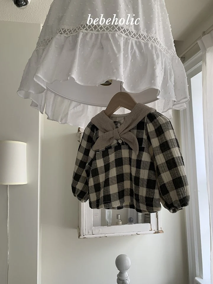 Bebe Holic - Korean Baby Fashion - #babygirlfashion - Melly Cape Blouse - 8
