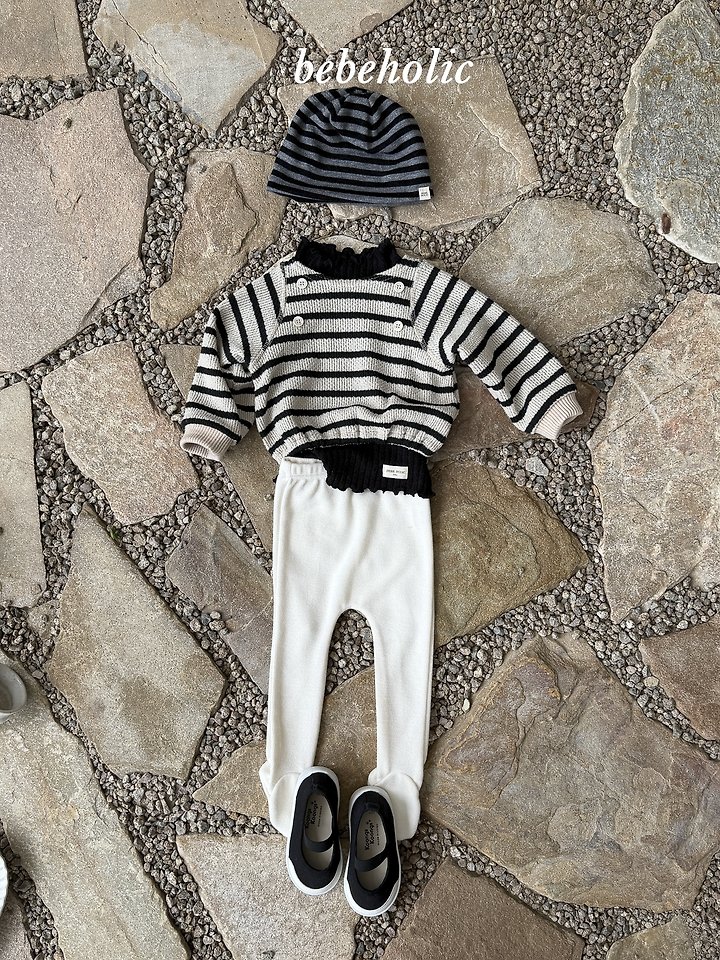 Bebe Holic - Korean Baby Fashion - #babyfever - Pony Footed Leggings - 4