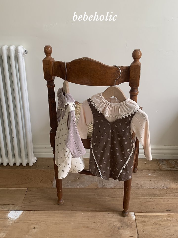 Bebe Holic - Korean Baby Fashion - #babygirlfashion - Eve Suspender Suit - 7