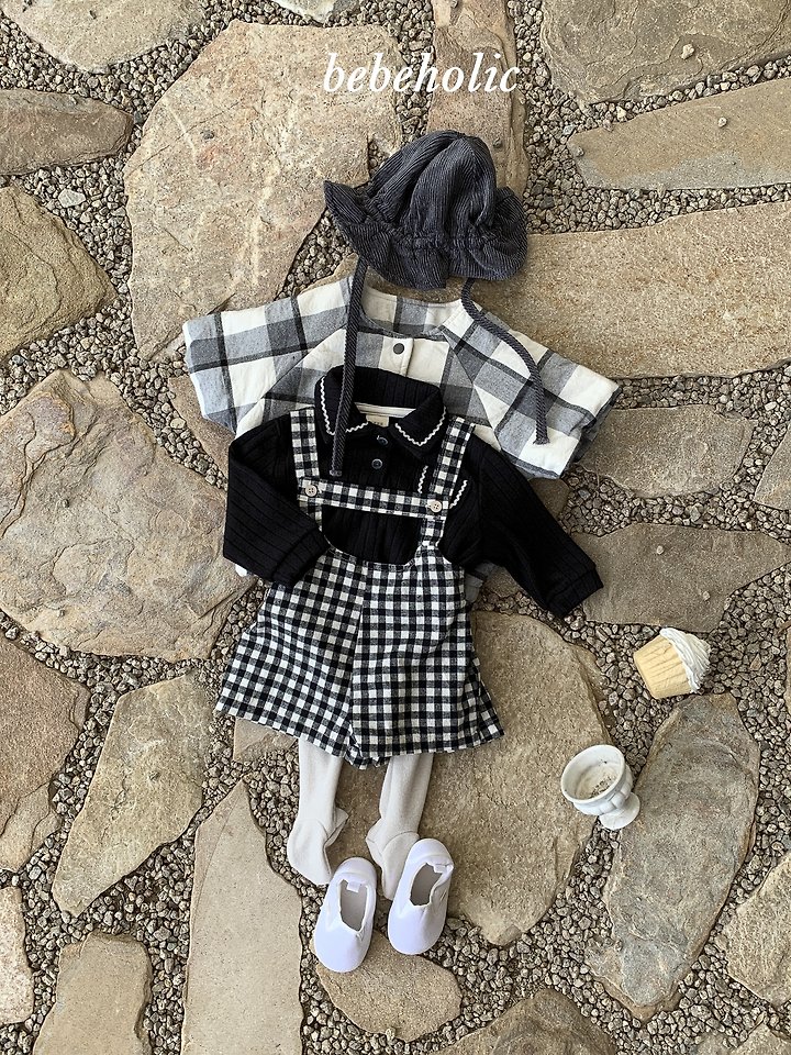 Bebe Holic - Korean Baby Fashion - #babygirlfashion - Aco Suspender Pants - 3