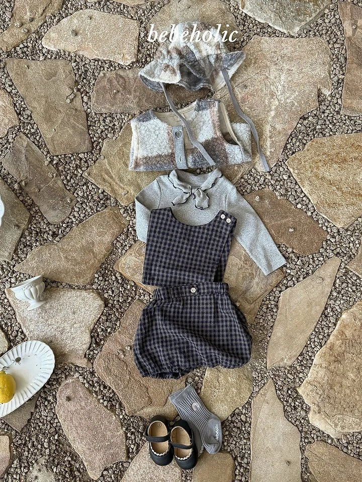 Bebe Holic - Korean Baby Fashion - #babylifestyle - Cuckoo Suspender Suit - 6
