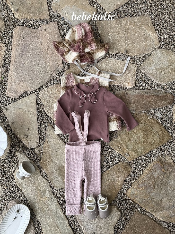 Bebe Holic - Korean Baby Fashion - #babylifestyle - Tie Tee - 3