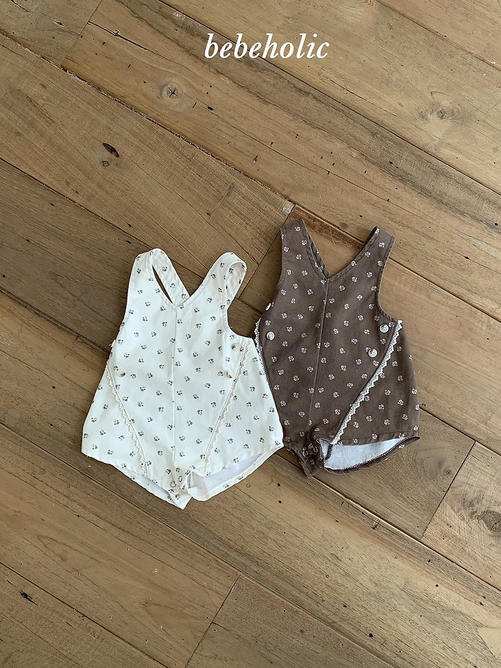 Bebe Holic - Korean Baby Fashion - #babylifestyle - Eve Suspender Suit - 8