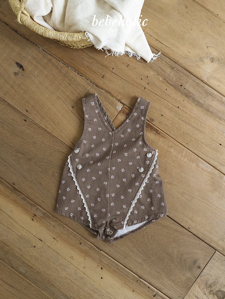 Bebe Holic - Korean Baby Fashion - #babyoninstagram - Eve Suspender Suit - 9