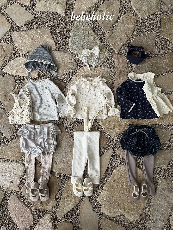 Bebe Holic - Korean Baby Fashion - #babyootd - Mon Cher Tee