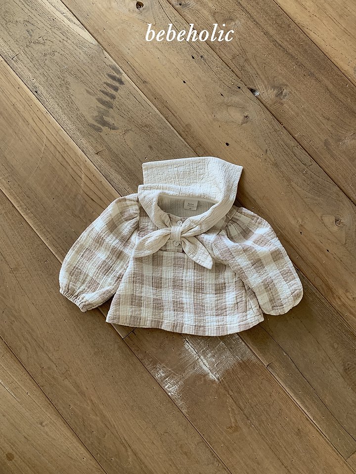 Bebe Holic - Korean Baby Fashion - #babyootd - Melly Cape Blouse - 11