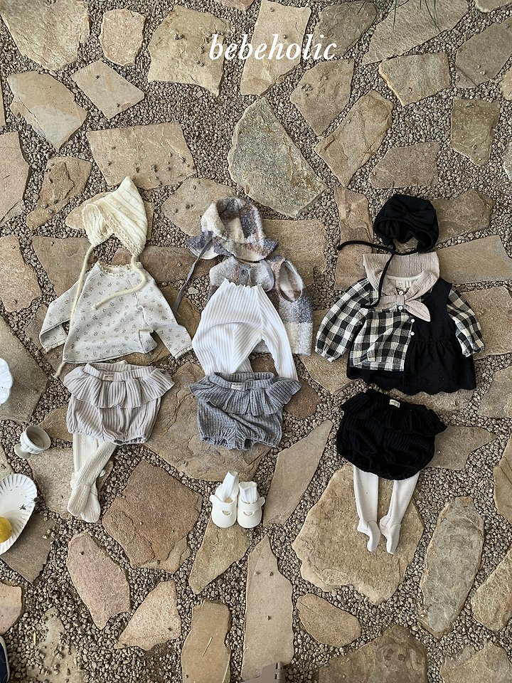 Bebe Holic - Korean Baby Fashion - #babyootd - Bibi Frill Pants