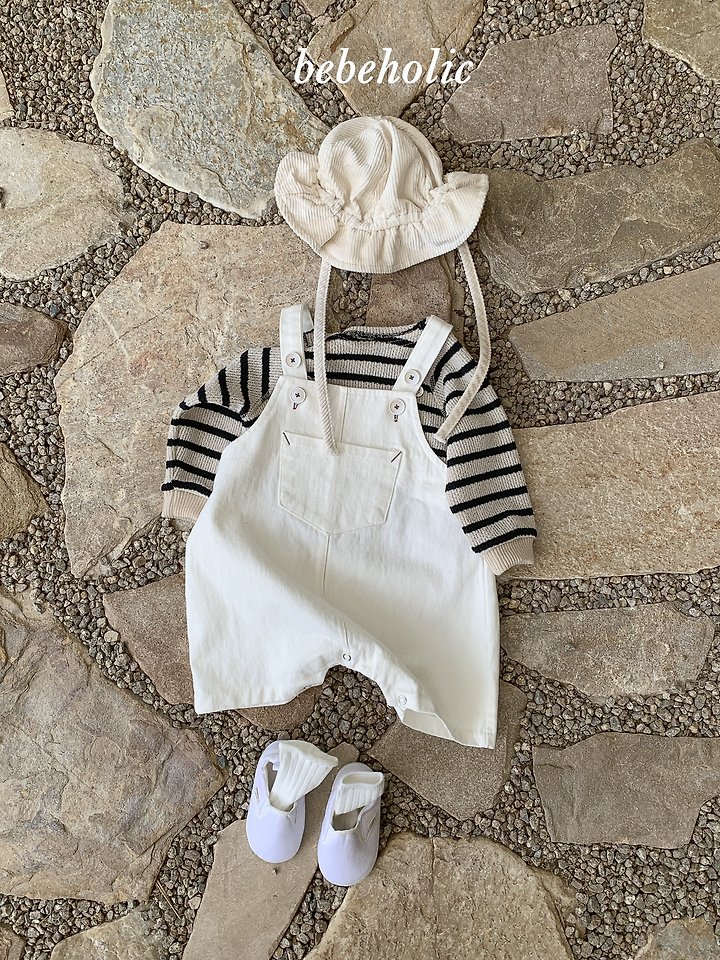 Bebe Holic - Korean Baby Fashion - #babyoninstagram - Day Suspender Suit - 4