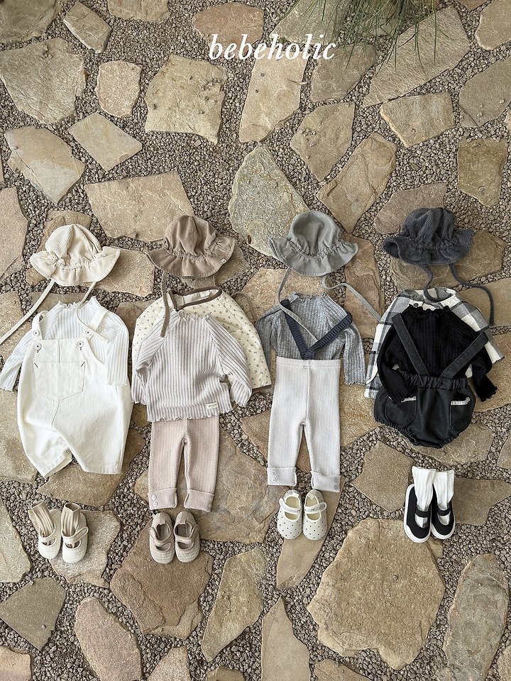 Bebe Holic - Korean Baby Fashion - #babyoutfit - Jenny Rolly Tee