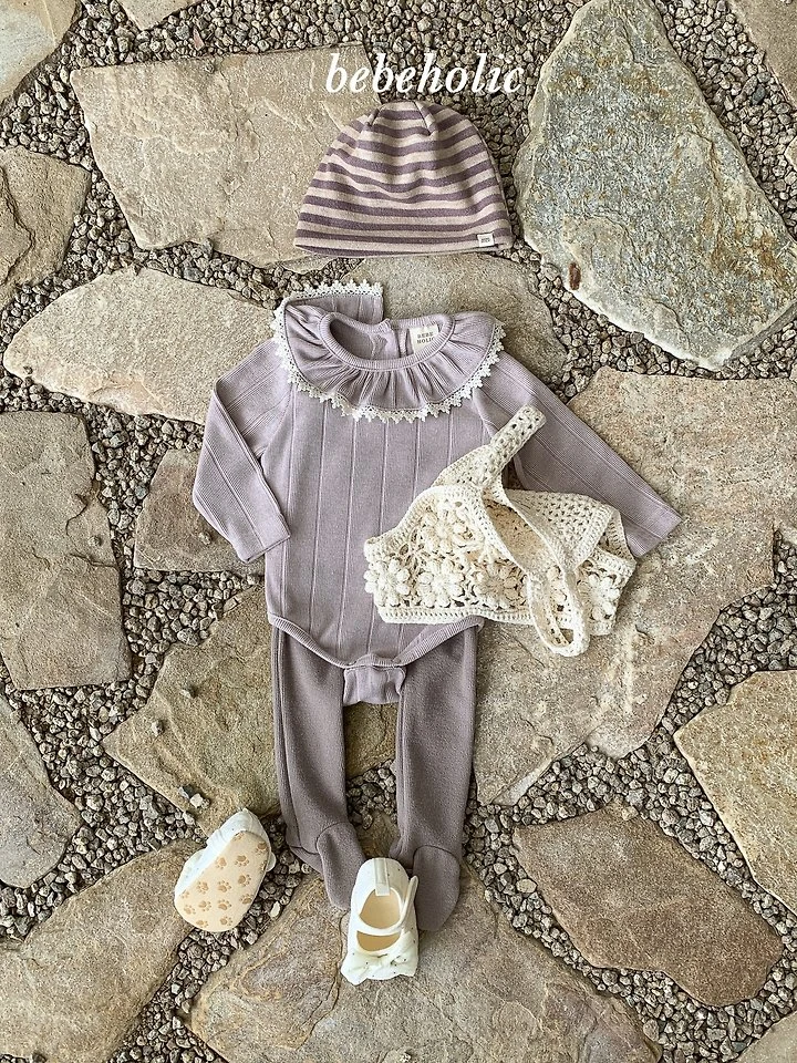 Bebe Holic - Korean Baby Fashion - #babyoutfit - Via Ruffle Suit - 2