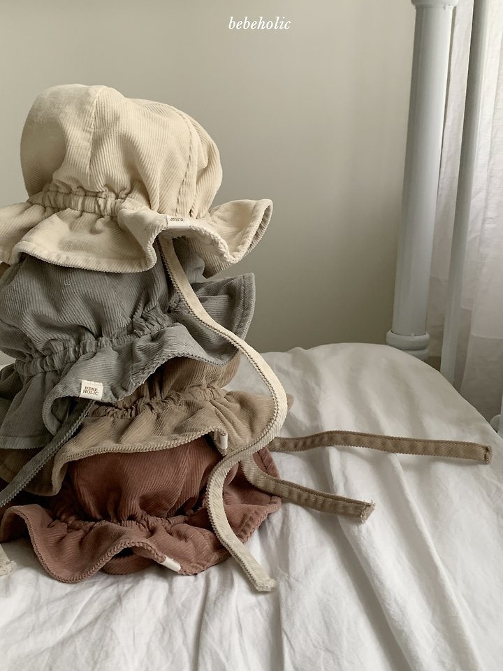 Bebe Holic - Korean Baby Fashion - #babyoutfit - Latte Bucket Hat - 3
