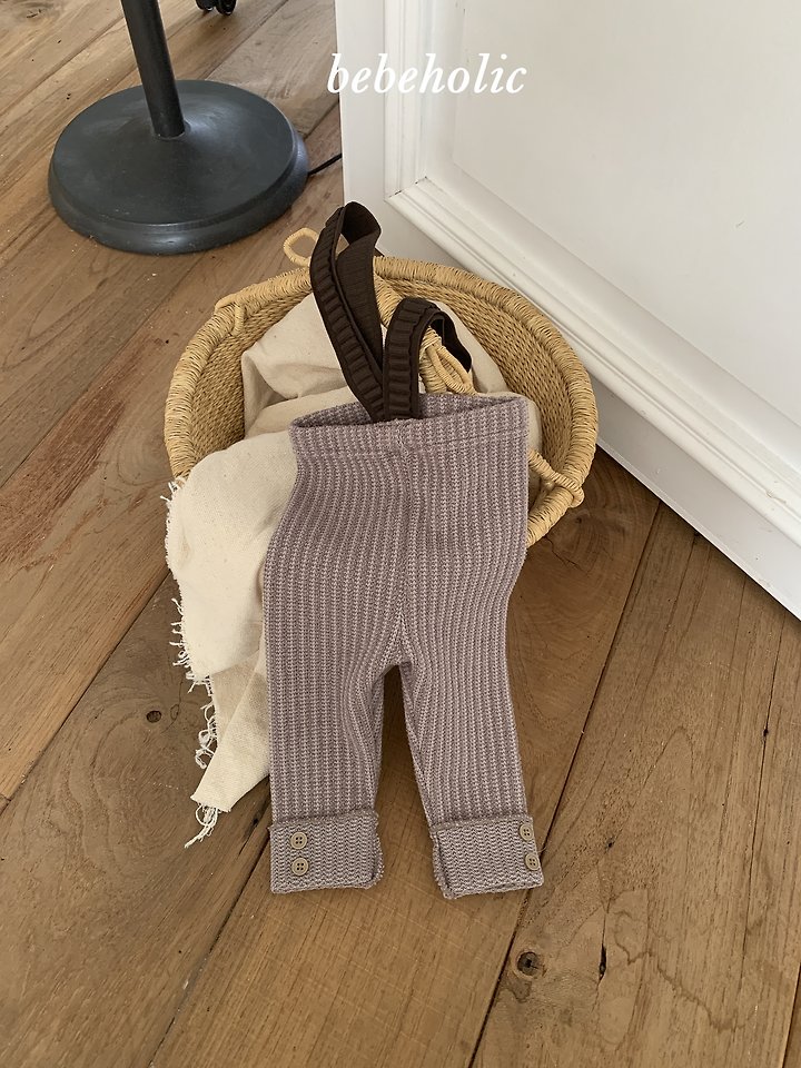 Bebe Holic - Korean Baby Fashion - #babywear - Claire Knit Leggings - 9