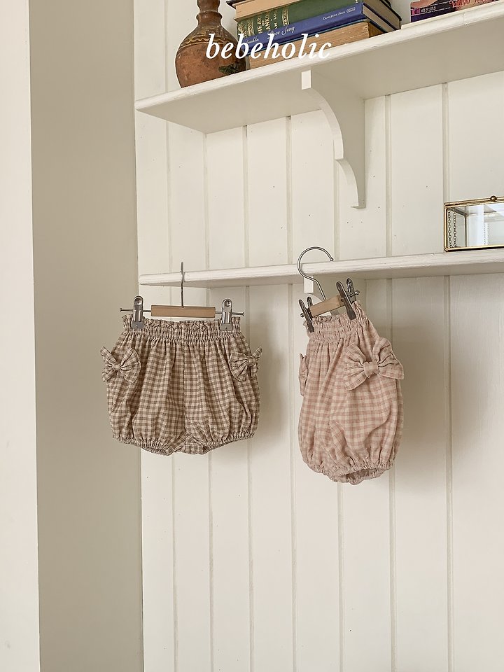 Bebe Holic - Korean Baby Fashion - #babywear - Ribbon Bloomers - 5
