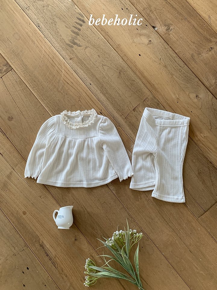 Bebe Holic - Korean Baby Fashion - #onlinebabyboutique - Morning Shirring Set - 10
