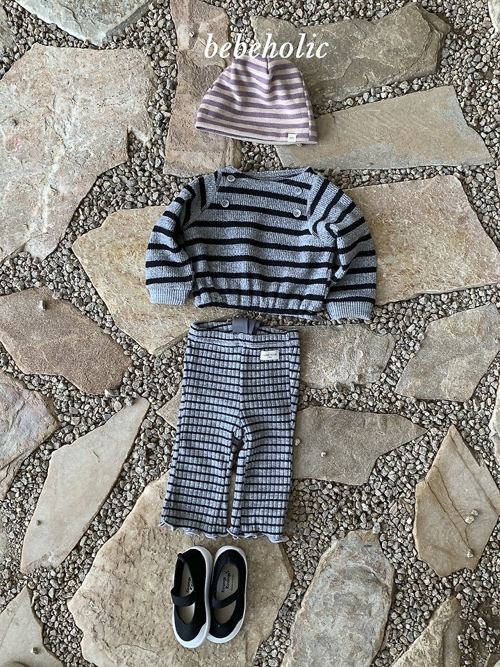 Bebe Holic - Korean Baby Fashion - #onlinebabyboutique - Wool Def Sweatshirt - 2