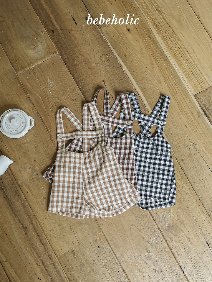 Bebe Holic - Korean Baby Fashion - #onlinebabyboutique - Aco Suspender Pants - 10