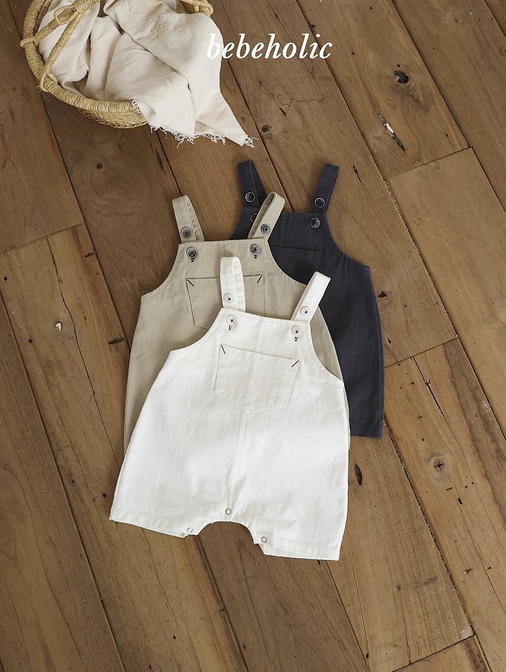 Bebe Holic - Korean Baby Fashion - #onlinebabyboutique - Day Suspender Suit - 8