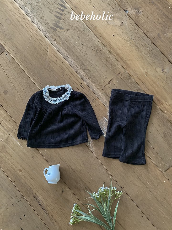 Bebe Holic - Korean Baby Fashion - #onlinebabyshop - Morning Shirring Set - 11