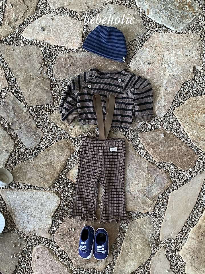 Bebe Holic - Korean Baby Fashion - #onlinebabyshop - Wool Def Sweatshirt - 3