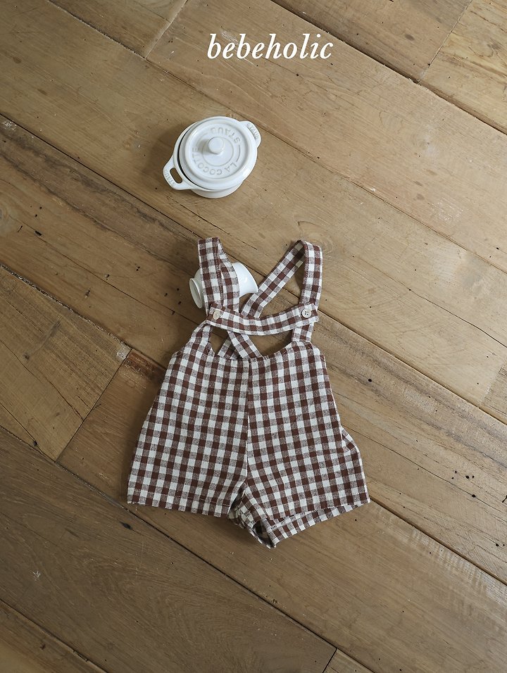 Bebe Holic - Korean Baby Fashion - #onlinebabyshop - Aco Suspender Pants - 11