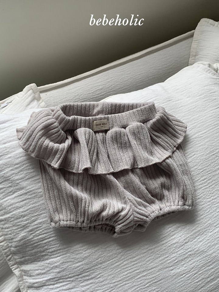 Bebe Holic - Korean Baby Fashion - #smilingbaby - Bibi Frill Pants - 7