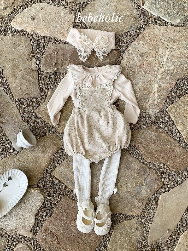 Bebe Holic - Korean Baby Fashion - #smilingbaby - Noco Suspender Suit - 3