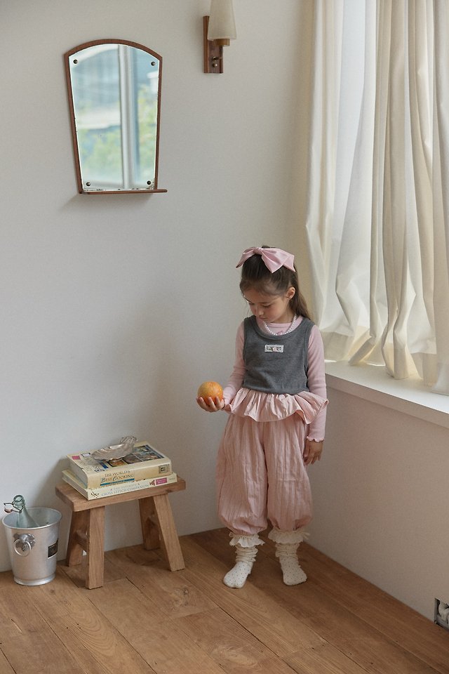 Berry Berry - Korean Children Fashion - #kidzfashiontrend - Kkukku Tee & Sleeveless Set - 4