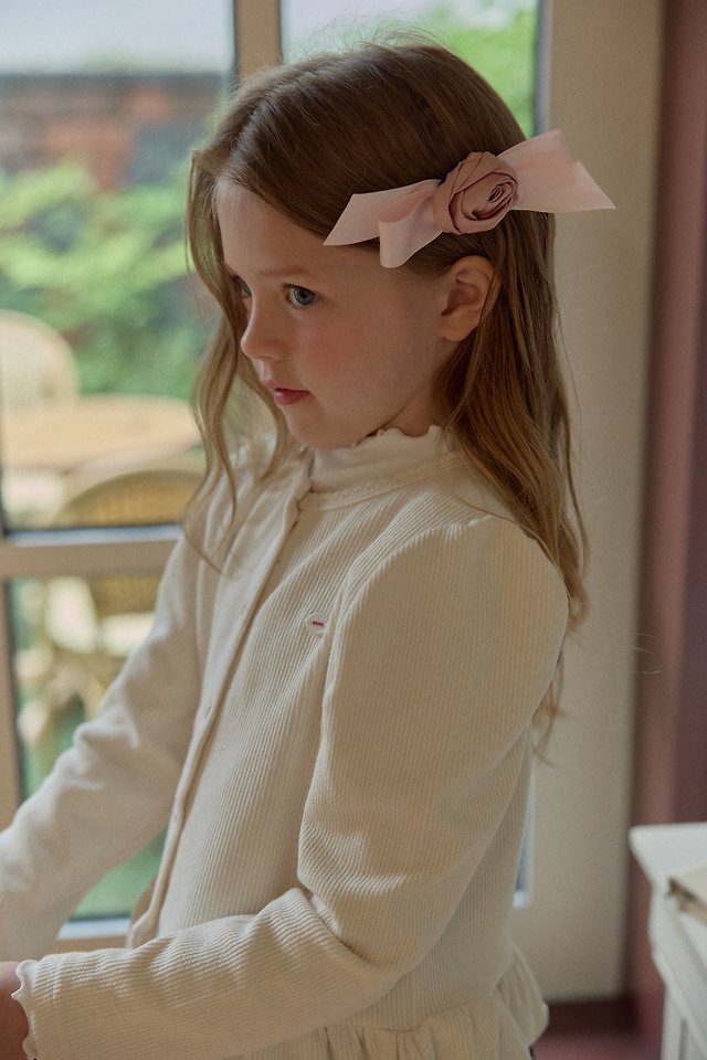 Berry Berry - Korean Children Fashion - #stylishchildhood - Soft Frill Cardigan - 4