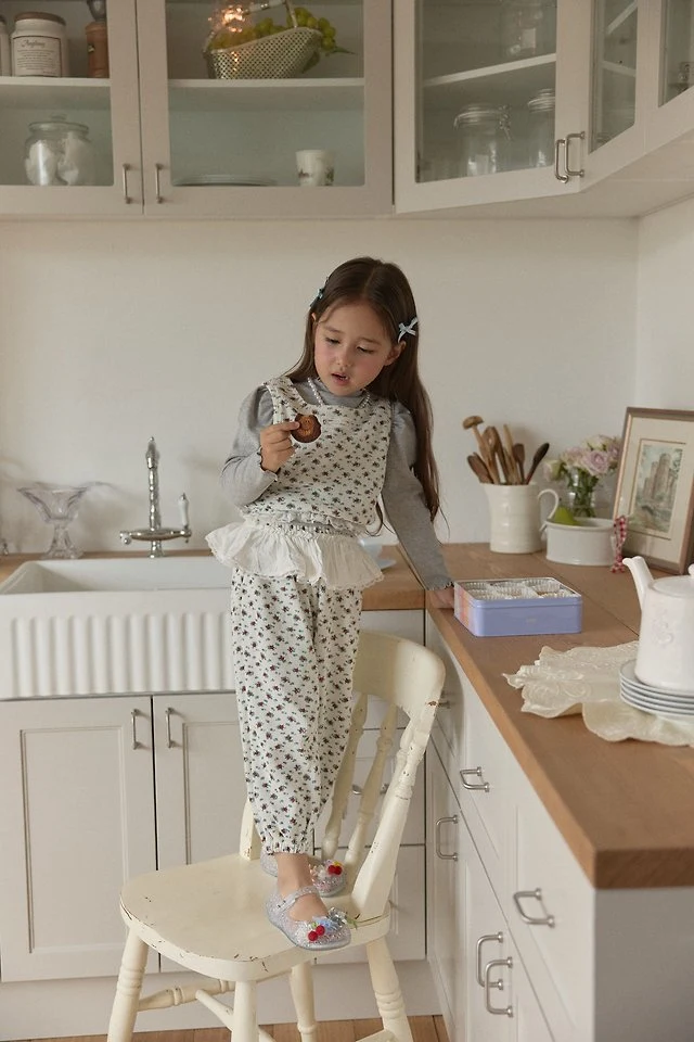 Berry Berry - Korean Children Fashion - #stylishchildhood - Romi Waffle Set - 4