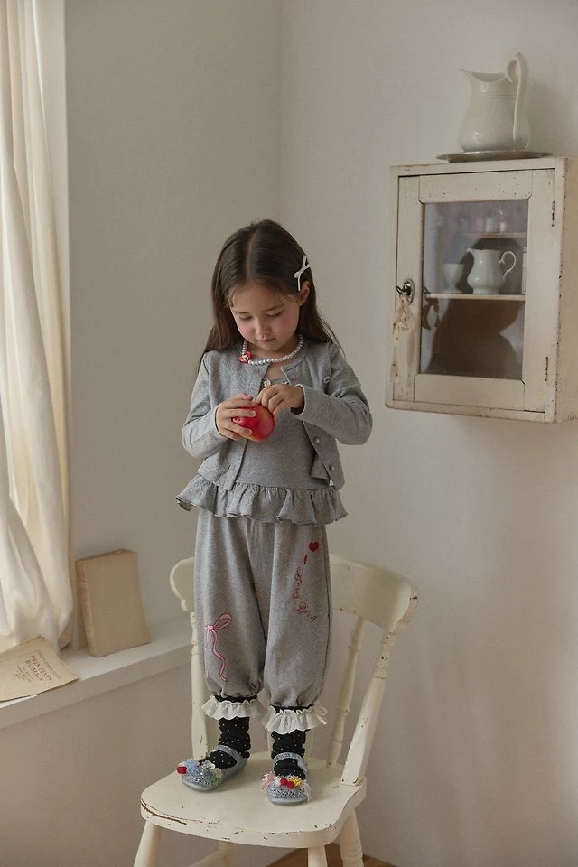 Berry Berry - Korean Children Fashion - #childrensboutique - Cottage Jogger Pants - 4