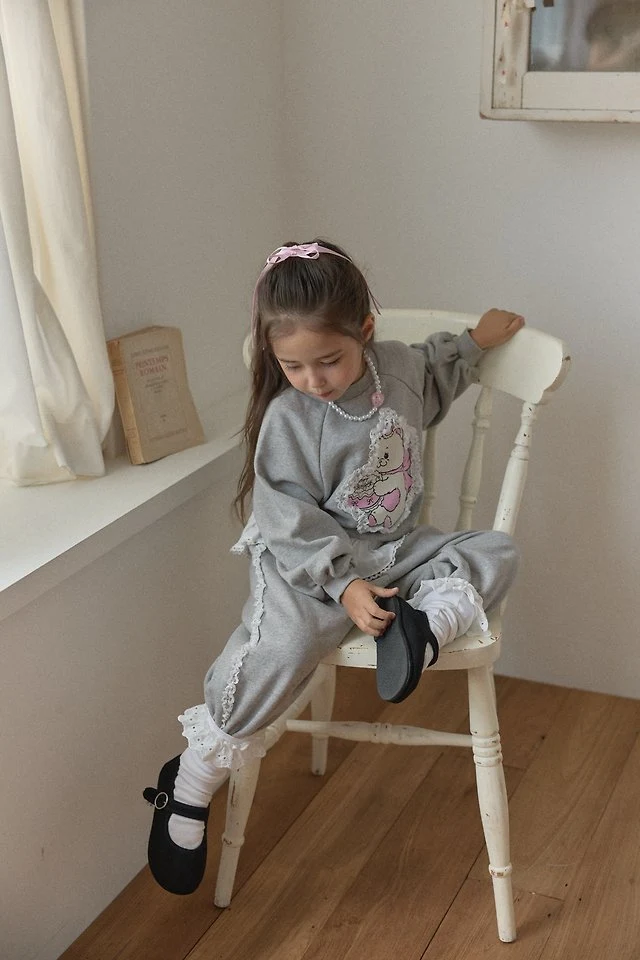 Berry Berry - Korean Children Fashion - #designkidswear - Keku Bear Set - 3