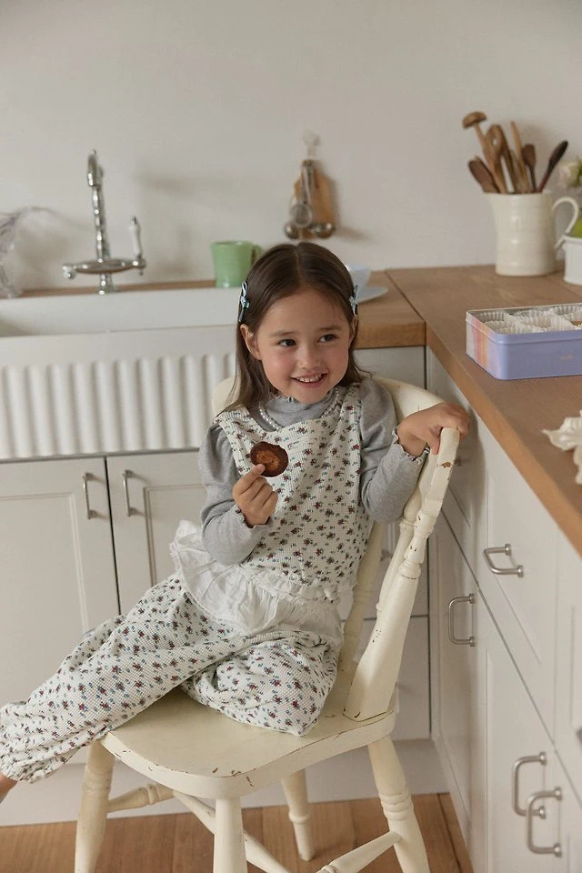 Berry Berry - Korean Children Fashion - #designkidswear - Romi Waffle Set - 6