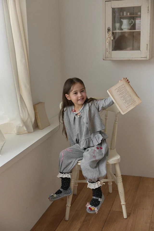 Berry Berry - Korean Children Fashion - #designkidswear - Kkukku Cardigan Set - 3