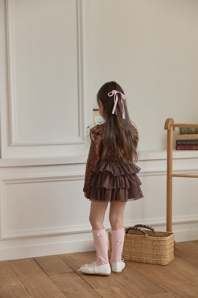 Berry Berry - Korean Children Fashion - #discoveringself - Autumn Tiered Skirt - 10