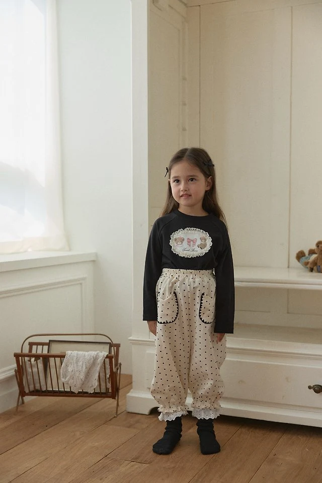 Berry Berry - Korean Children Fashion - #discoveringself - Teddy Bear Tee - 10