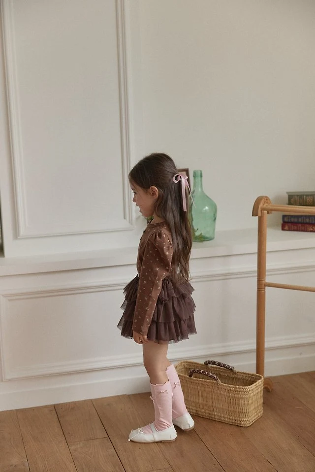 Berry Berry - Korean Children Fashion - #fashionkids - Autumn Tiered Skirt - 11