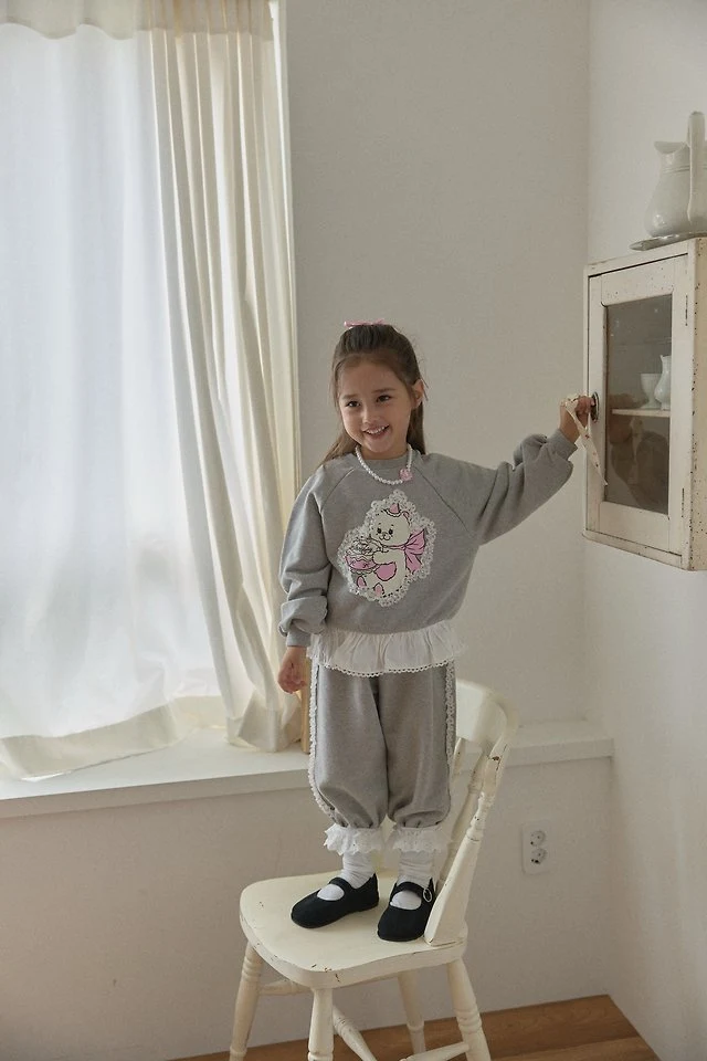 Berry Berry - Korean Children Fashion - #fashionkids - Keku Bear Set - 5