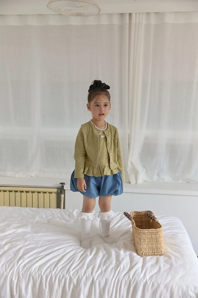 Berry Berry - Korean Children Fashion - #fashionkids - Denim Balloon Pants - 3
