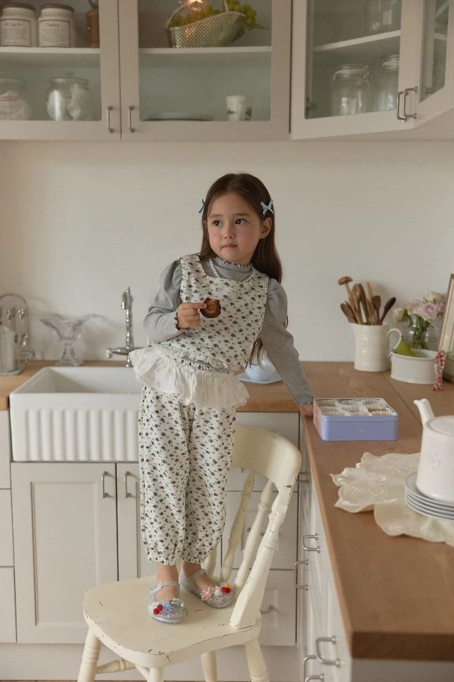 Berry Berry - Korean Children Fashion - #fashionkids - Romi Waffle Set - 8