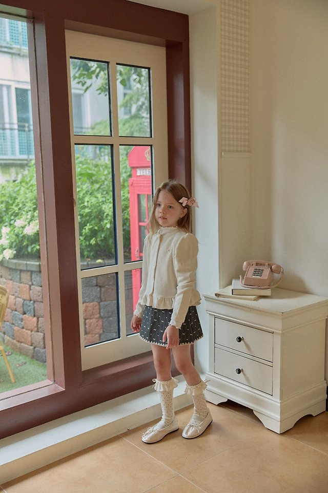 Berry Berry - Korean Children Fashion - #kidsshorts - Soft Frill Cardigan - 9