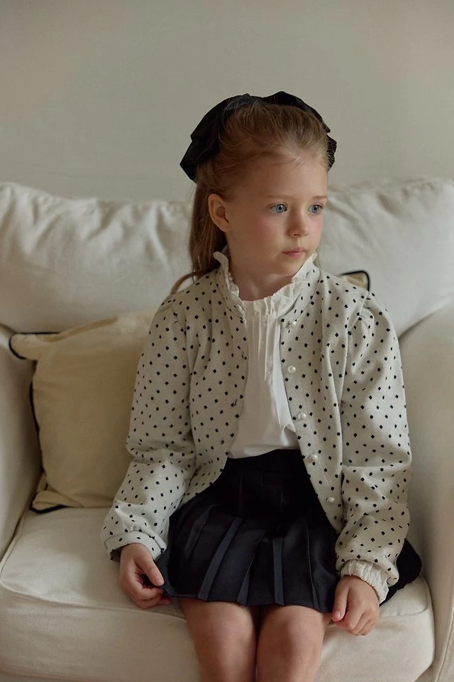 Berry Berry - Korean Children Fashion - #kidsshorts - Open Tuck Blouse - 3