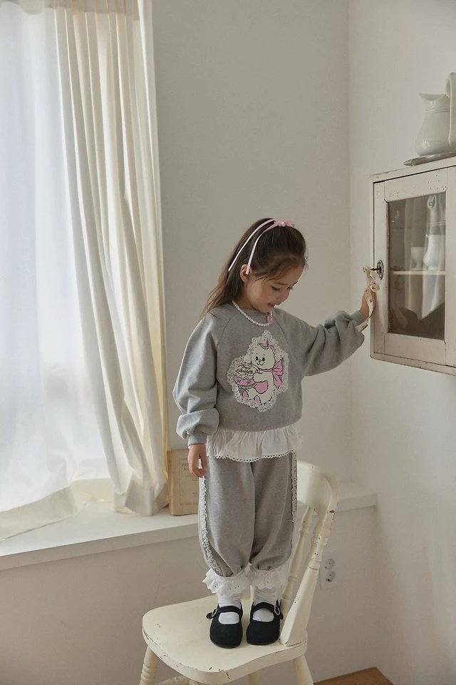 Berry Berry - Korean Children Fashion - #kidsshorts - Keku Bear Set - 6