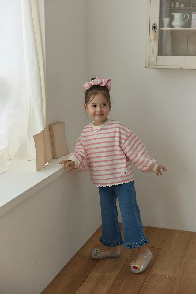 Berry Berry - Korean Children Fashion - #fashionkids - Bootcut Denim Pants - 4